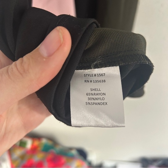 Hutch Colorblock Pink Black Fit N Flare Mini Dress Casual Formal 0X - Picture 2 of 5